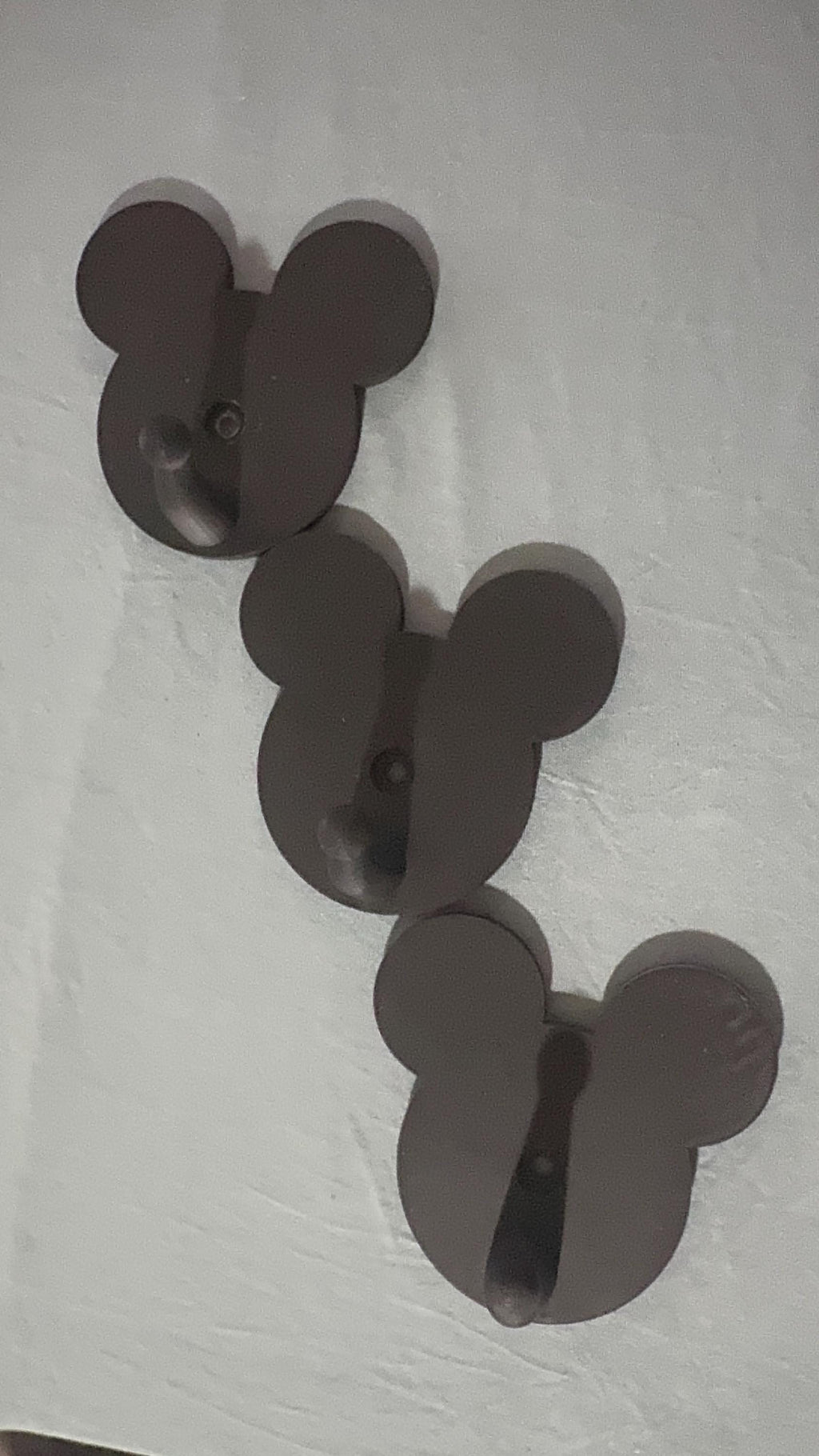 Mickey Mouse Coat Hooks (Set of 3)