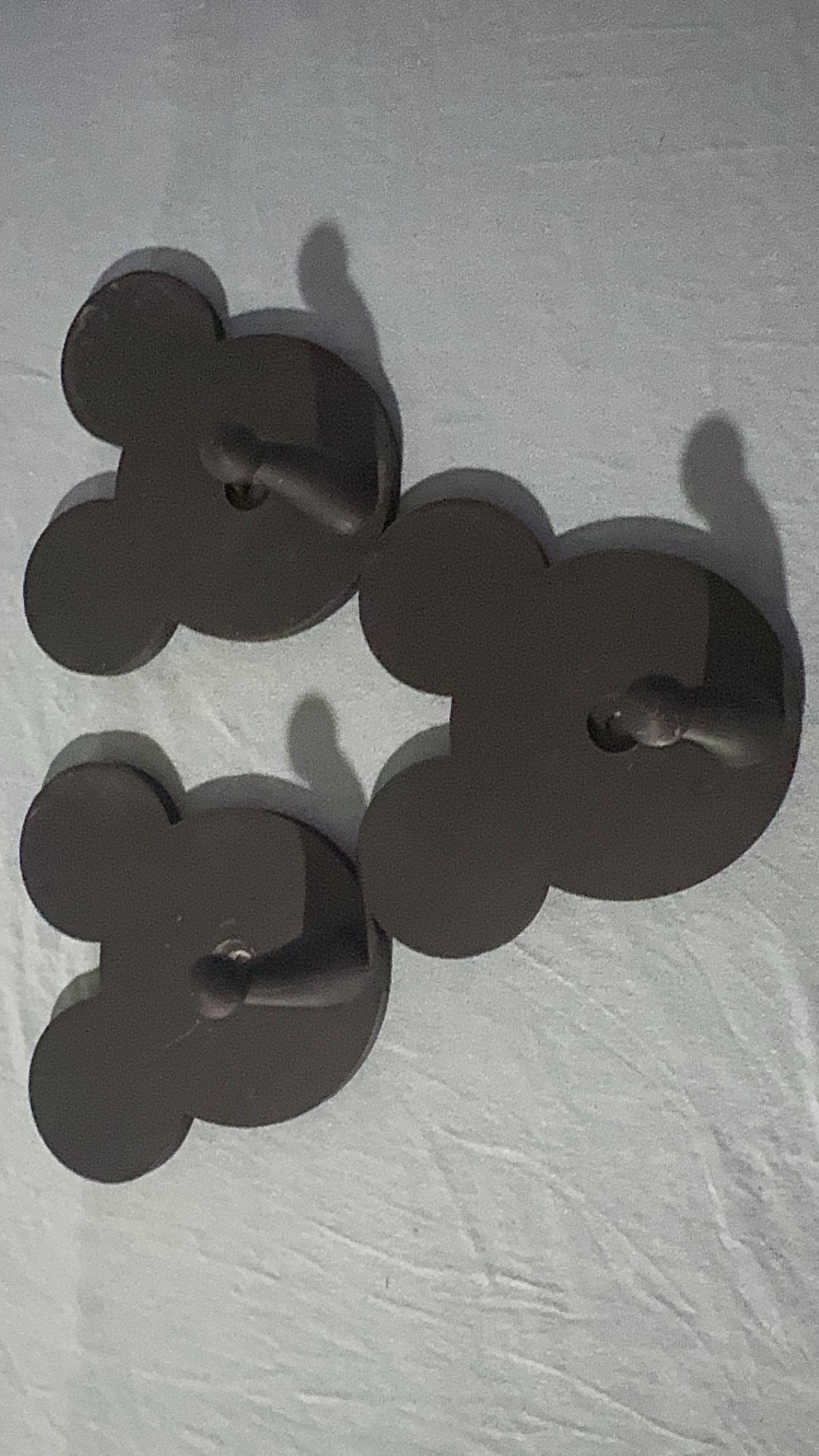 Mickey Mouse Coat Hooks (Set of 3)